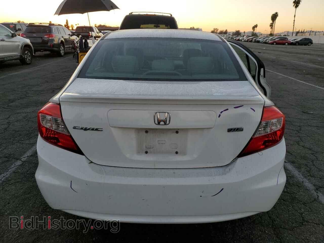 2012 HONDA CIVIC - VIN: 2HGFB2F61CH557366 - Фото 6