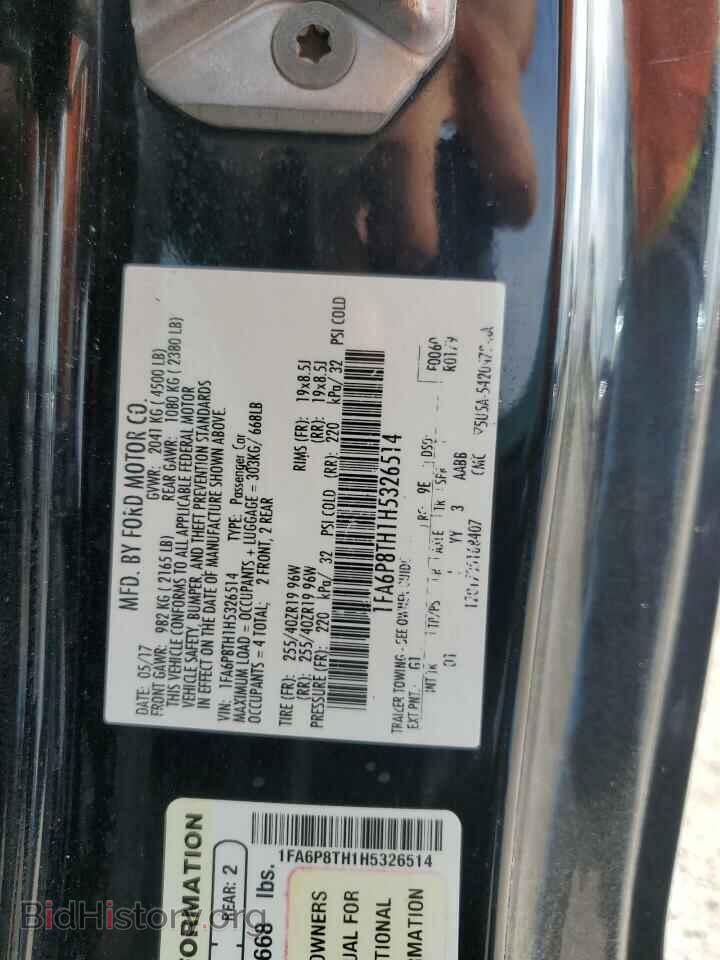 2017 FORD ALL Models - VIN: 1FA6P8TH1H5326514 - Photo 13