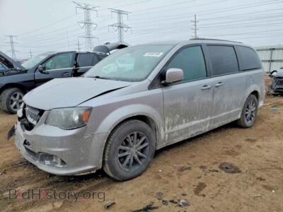 2019 Dodge CARAVAN GT, серебристый — VIN 2C4RDGEG4KR696414, Copart