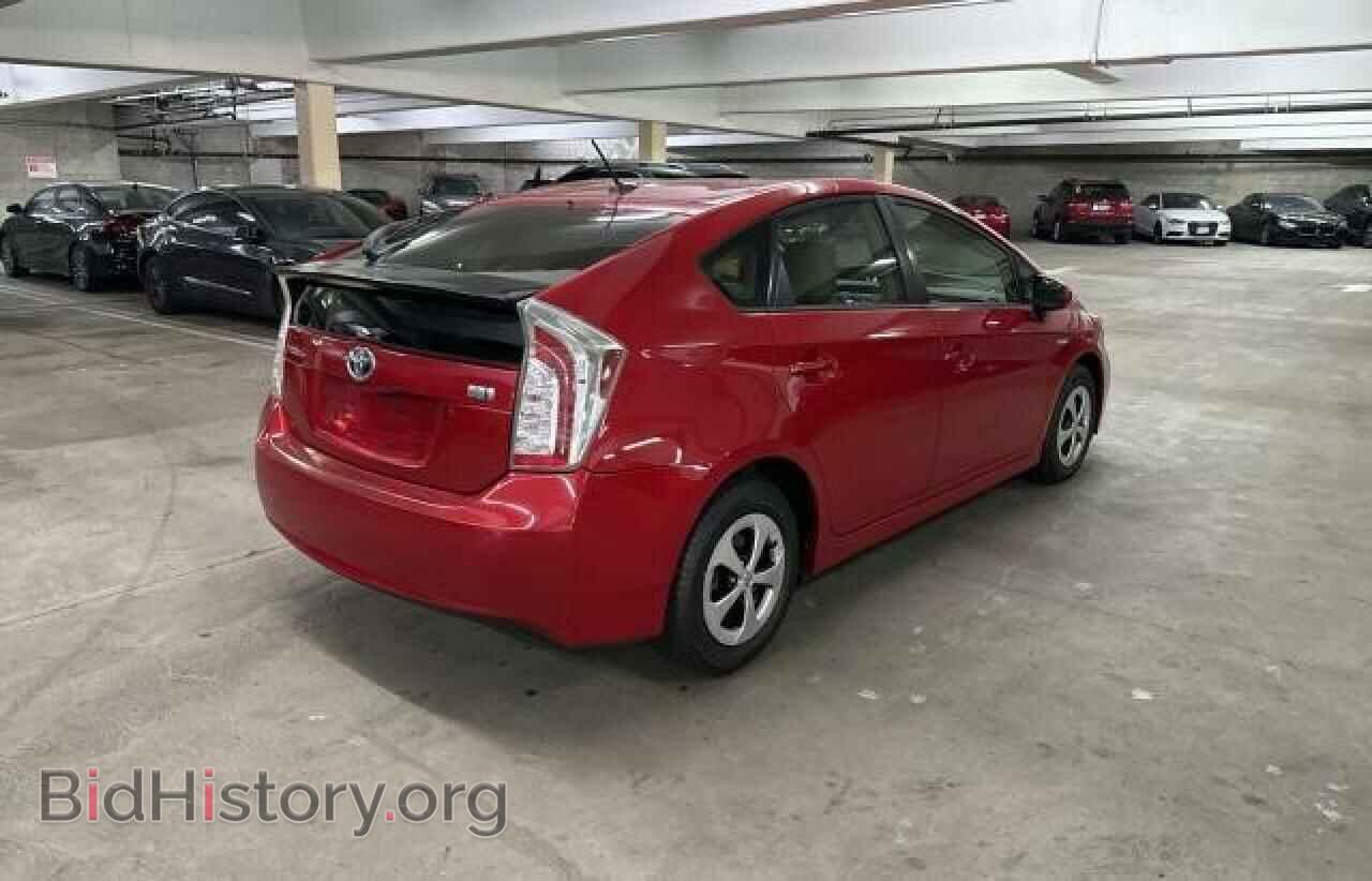 2013 TOYOTA PRIUS - VIN: JTDKN3DU6D0346066 - Фото 4