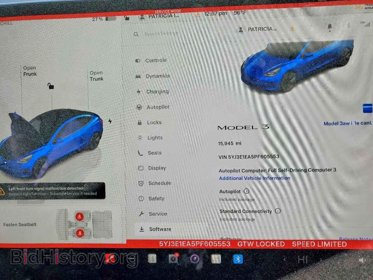 2023 TESLA MODEL 3 - VIN: 5YJ3E1EA5PF605553 - Photo 9