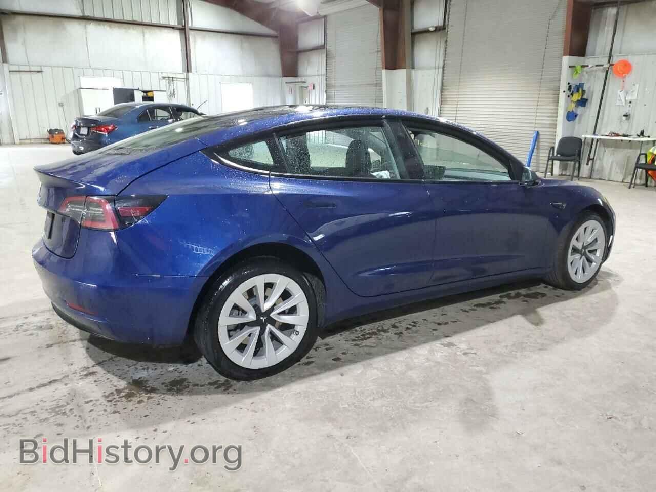 2022 TESLA MODEL 3 - VIN: 5YJ3E1EAXNF285563 - Фото 3
