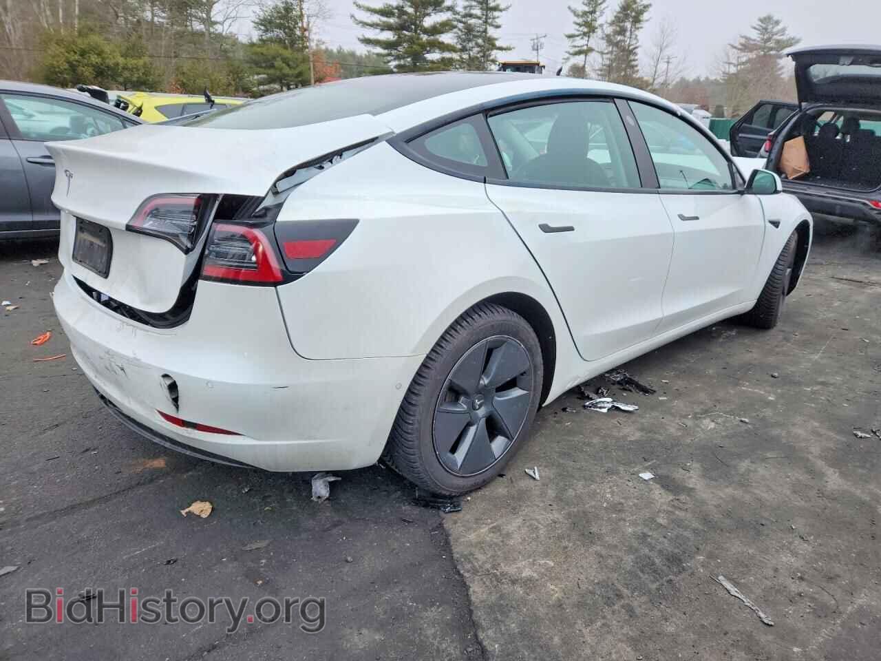 2022 TESLA MODEL 3 - VIN: 5YJ3E1EA6NF120464 - Фото 3