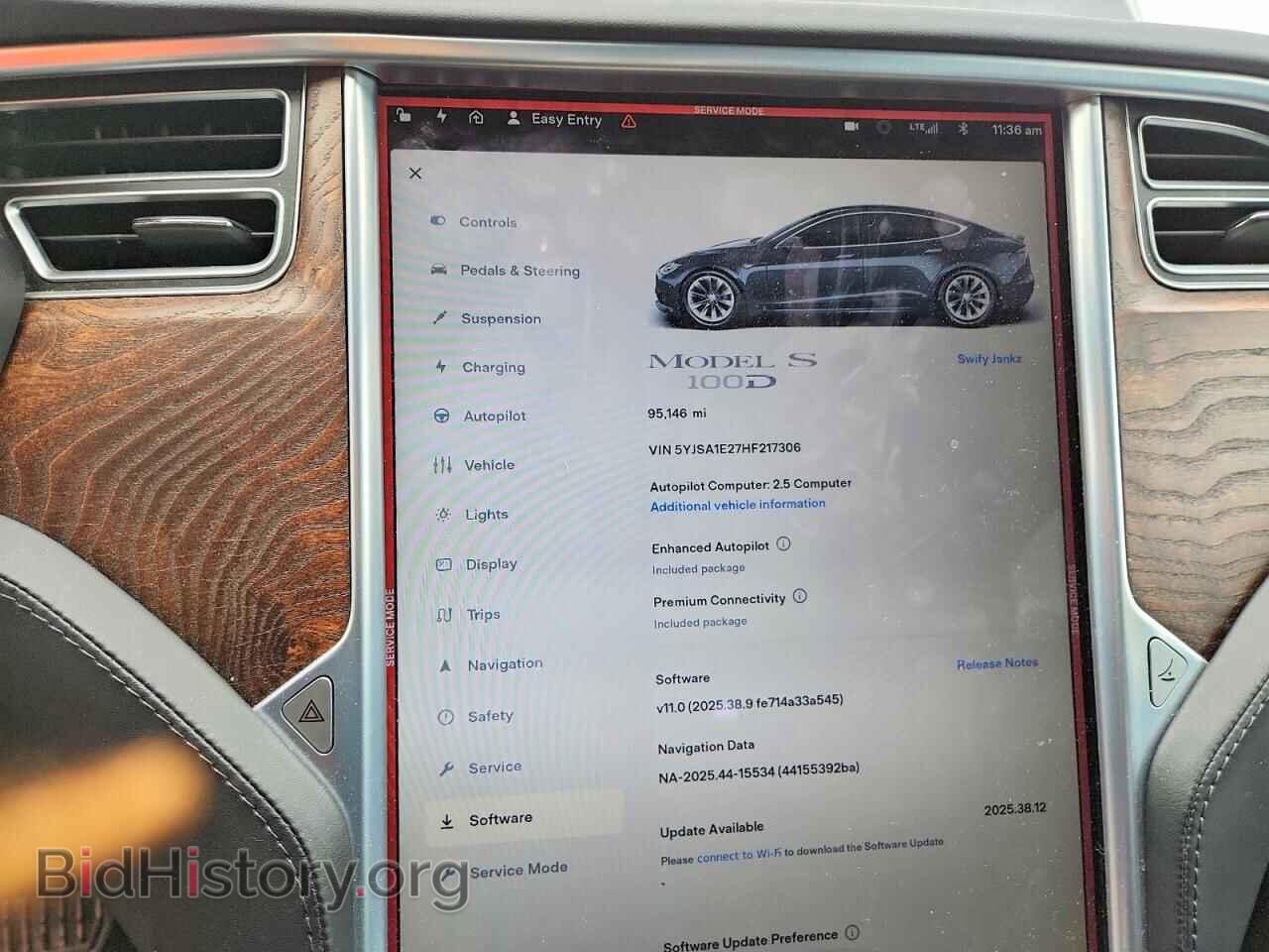 2017 TESLA MODEL S - VIN: 5YJSA1E27HF217306 - Photo 9