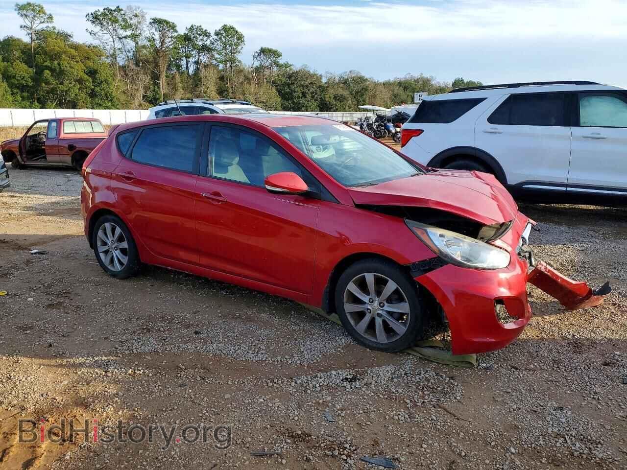 2013 HYUNDAI ACCENT - VIN: KMHCU5AE4DU107992 - Фото 4