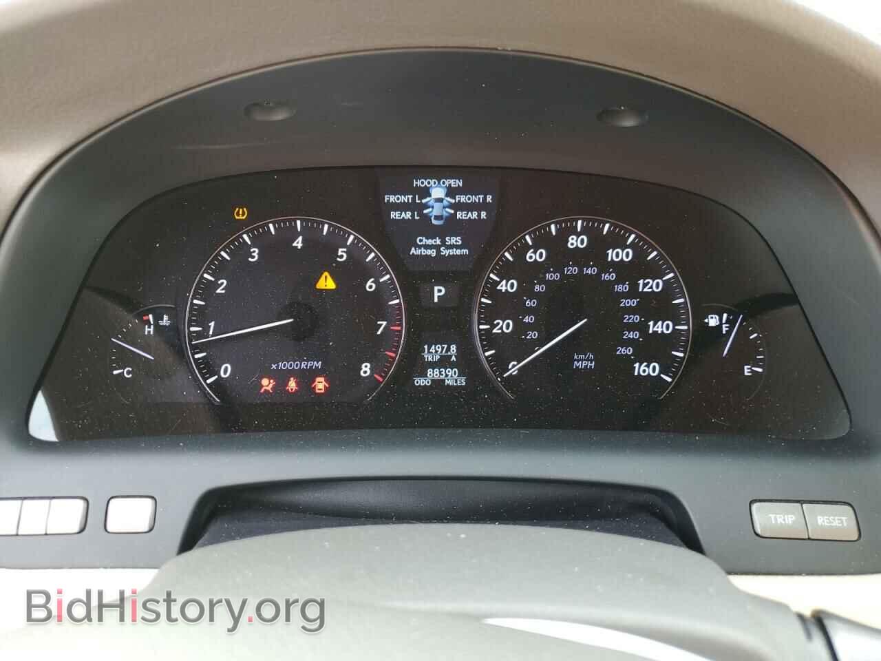 2011 LEXUS LS460 - VIN: JTHCL5EF9B5010755 - Фото 9