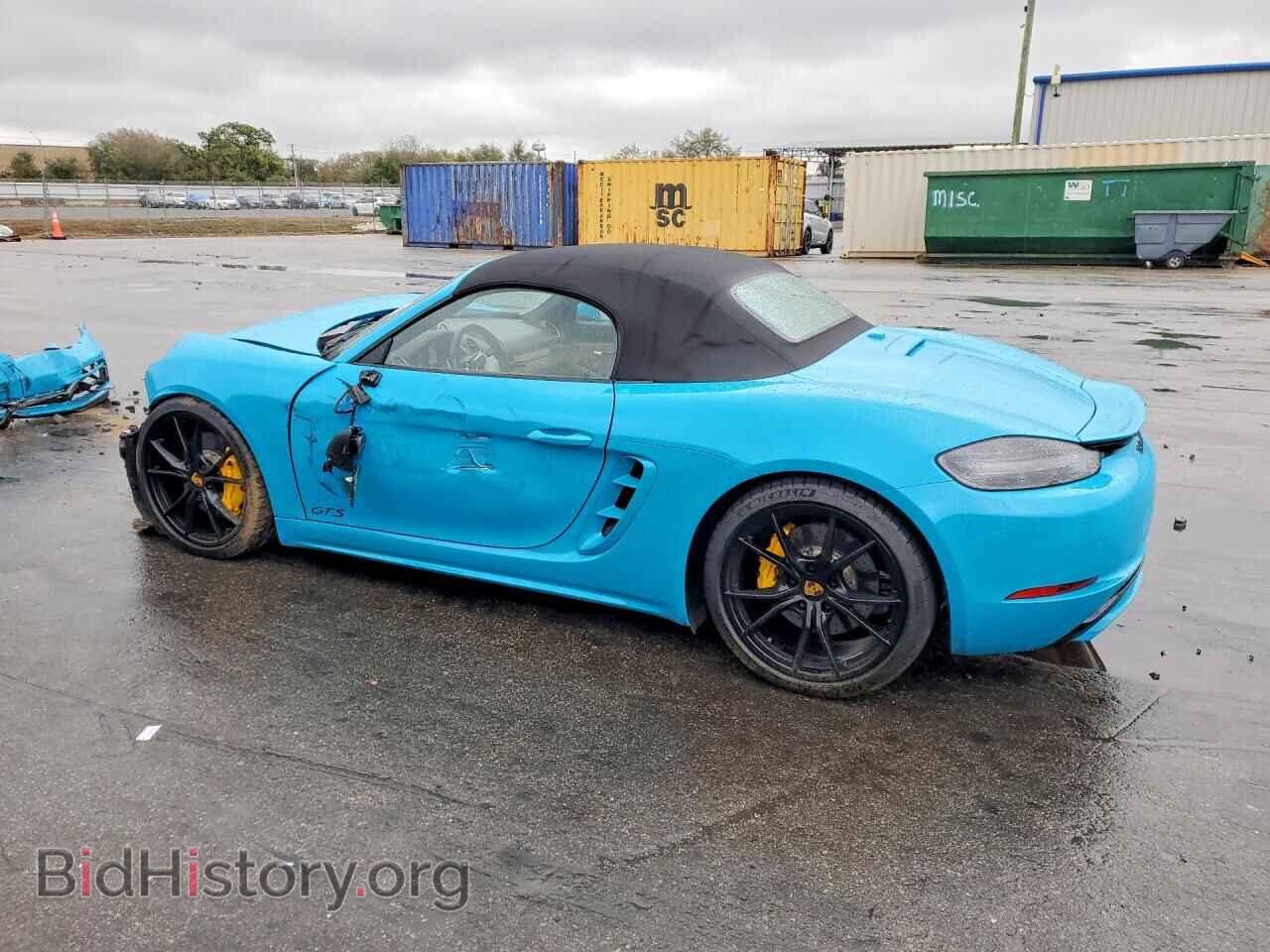 2019 PORSCHE BOXSTER - VIN: WP0CB2A80KS228658 - Фото 2