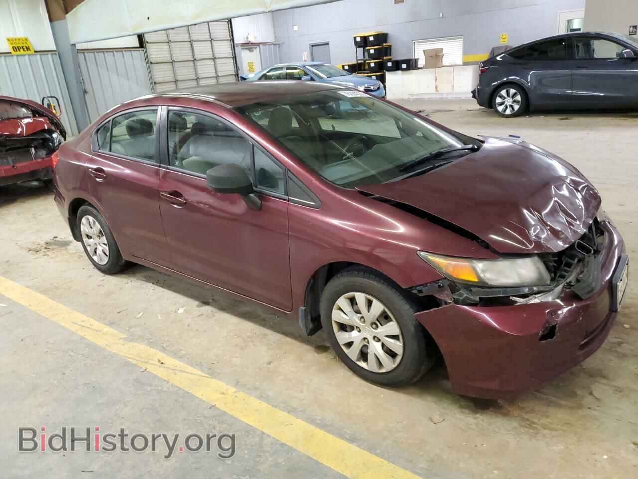 2012 HONDA CIVIC - VIN: 2HGFB2F55CH574923 - Фото 4