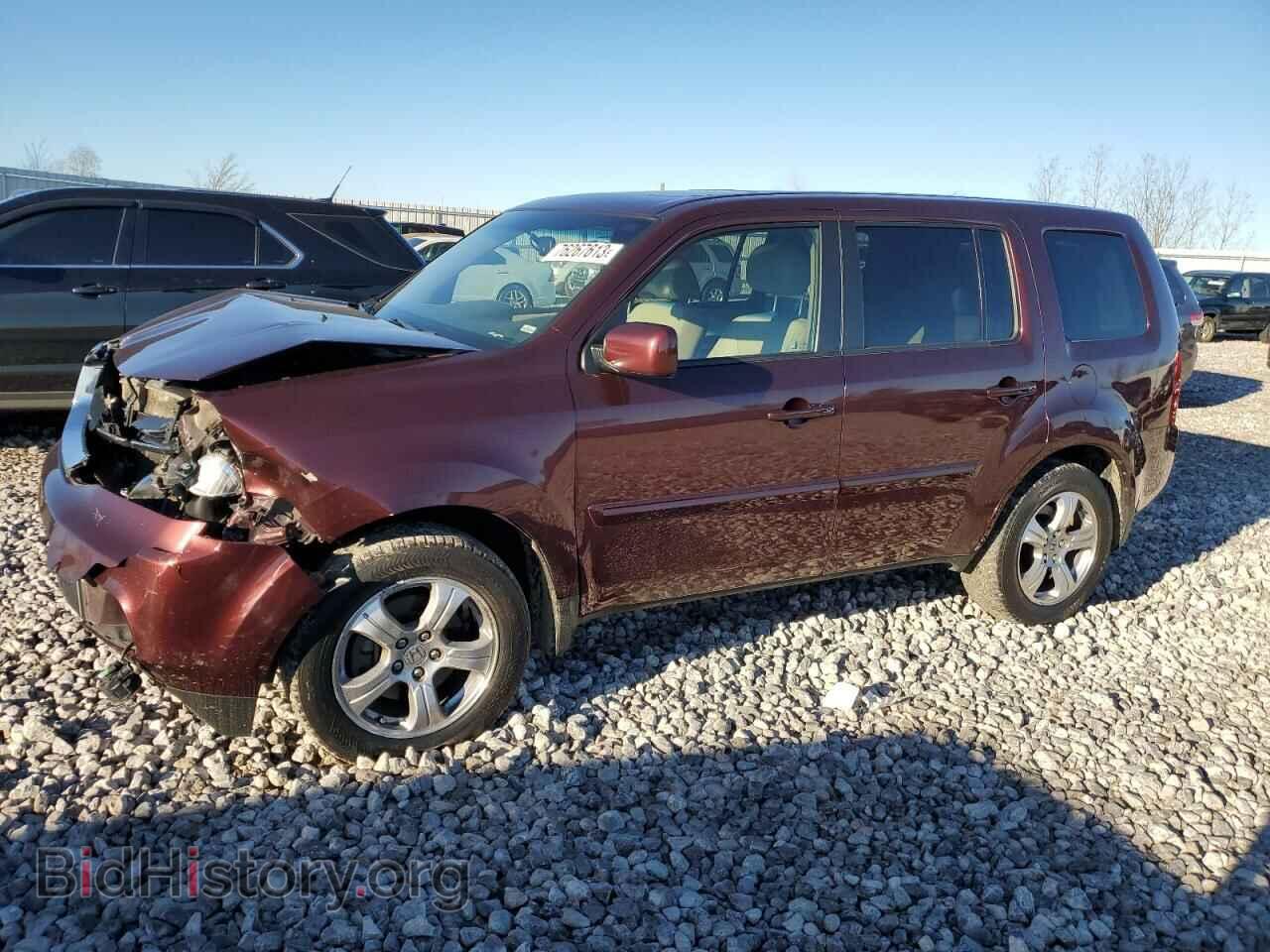 Фотография 5FNYF4H55CB027581 - HONDA PILOT 2012