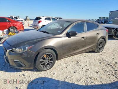 2014 Mazda 3 Touring, brown — VIN JM1BM1V7XE1127459, Copart