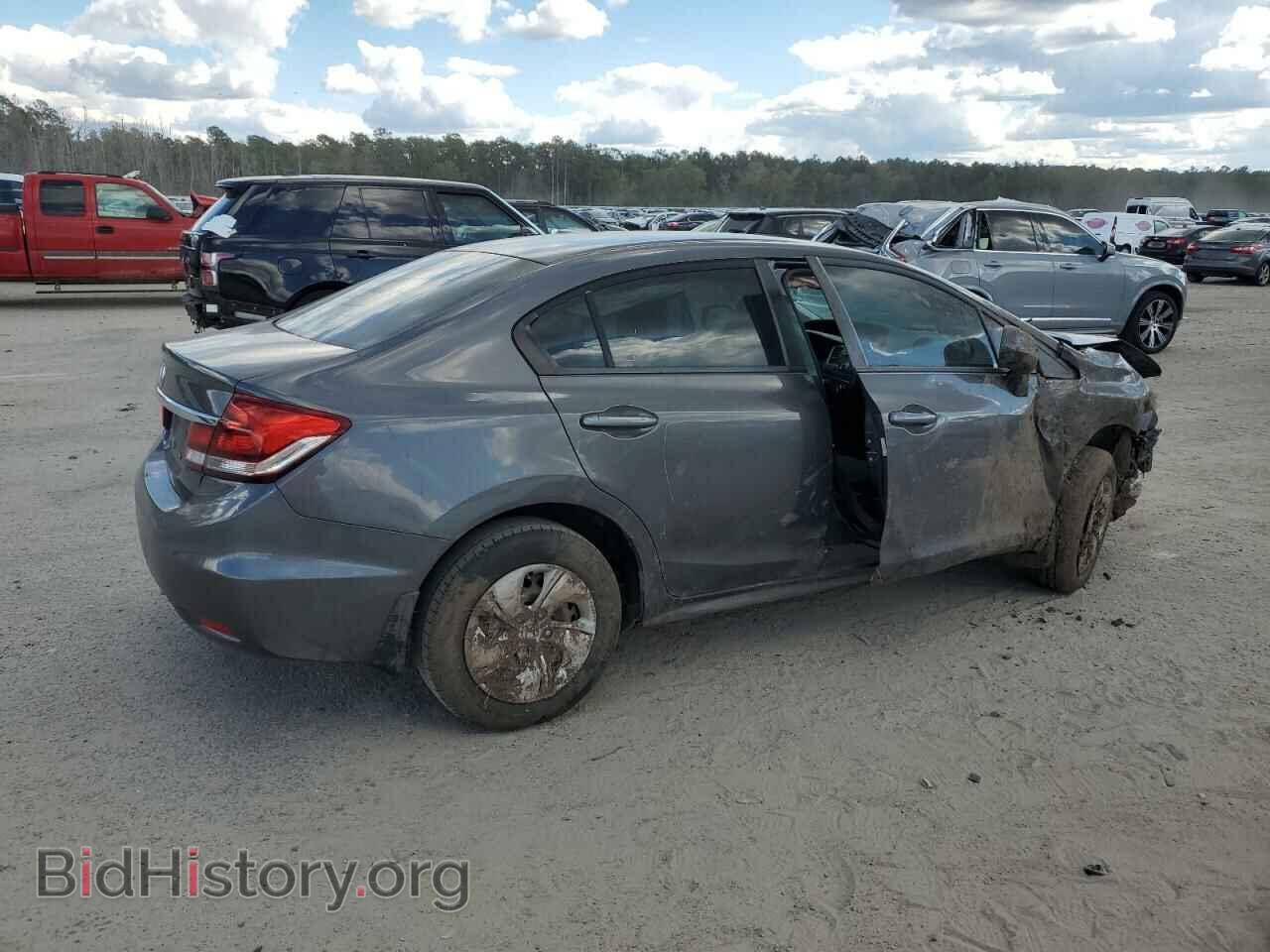2013 HONDA CIVIC - VIN: 2HGFB2F55DH586586 - Фото 3