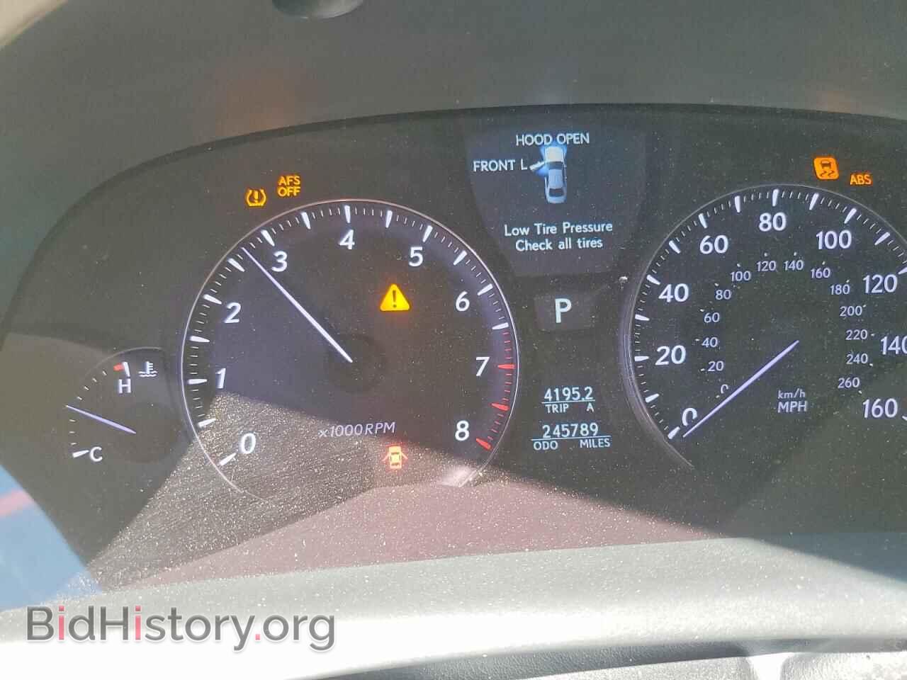 2007 LEXUS LS460 - VIN: JTHGL46FX75000365 - Фото 9