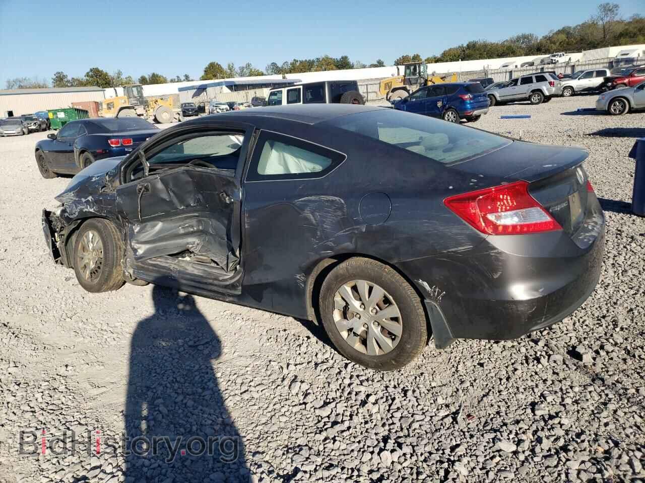 2012 HONDA CIVIC - VIN: 2HGFG3B57CH506331 - Фото 2