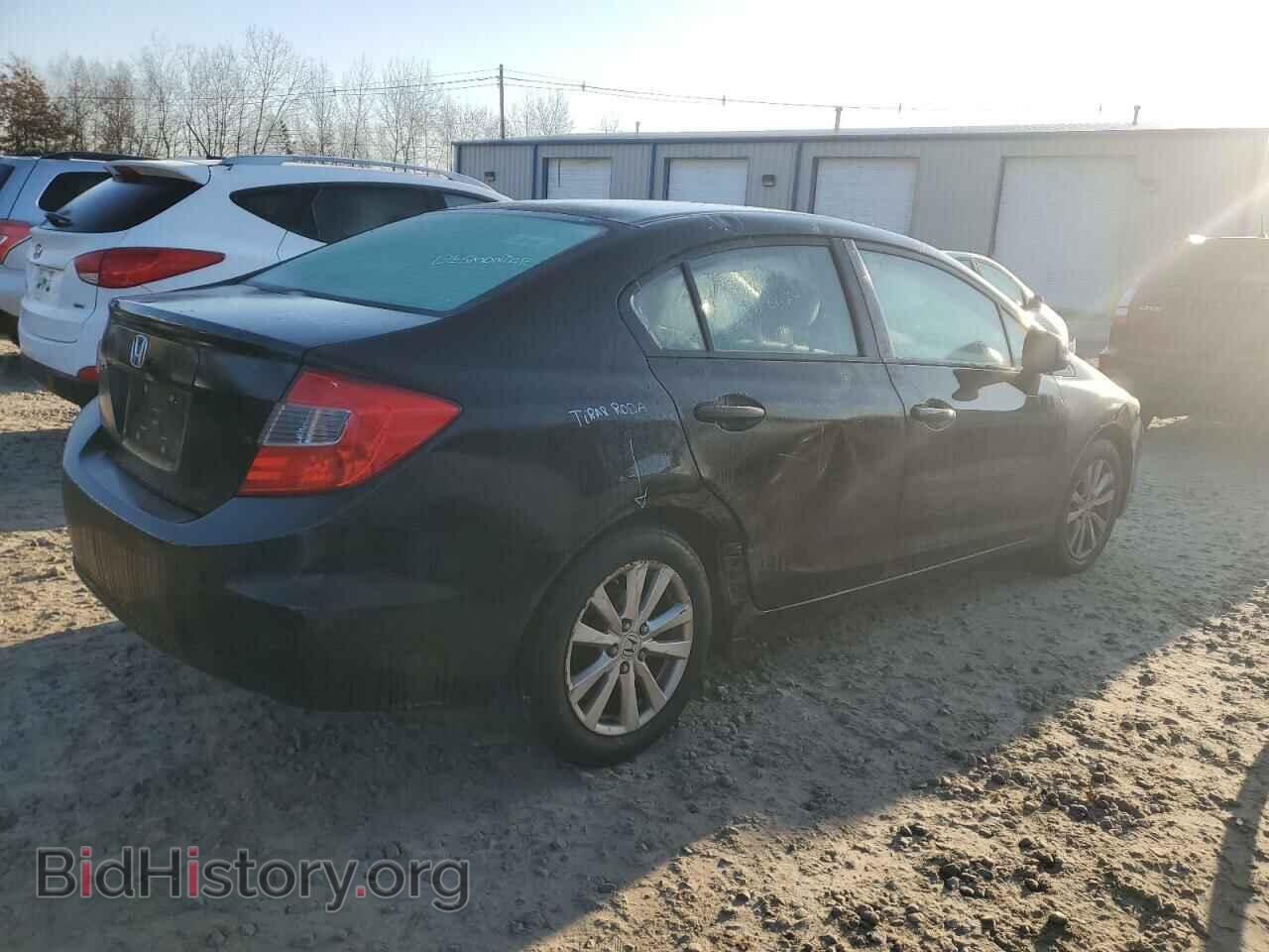 2012 HONDA CIVIC - VIN: 19XFB2F83CE008425 - Фото 3