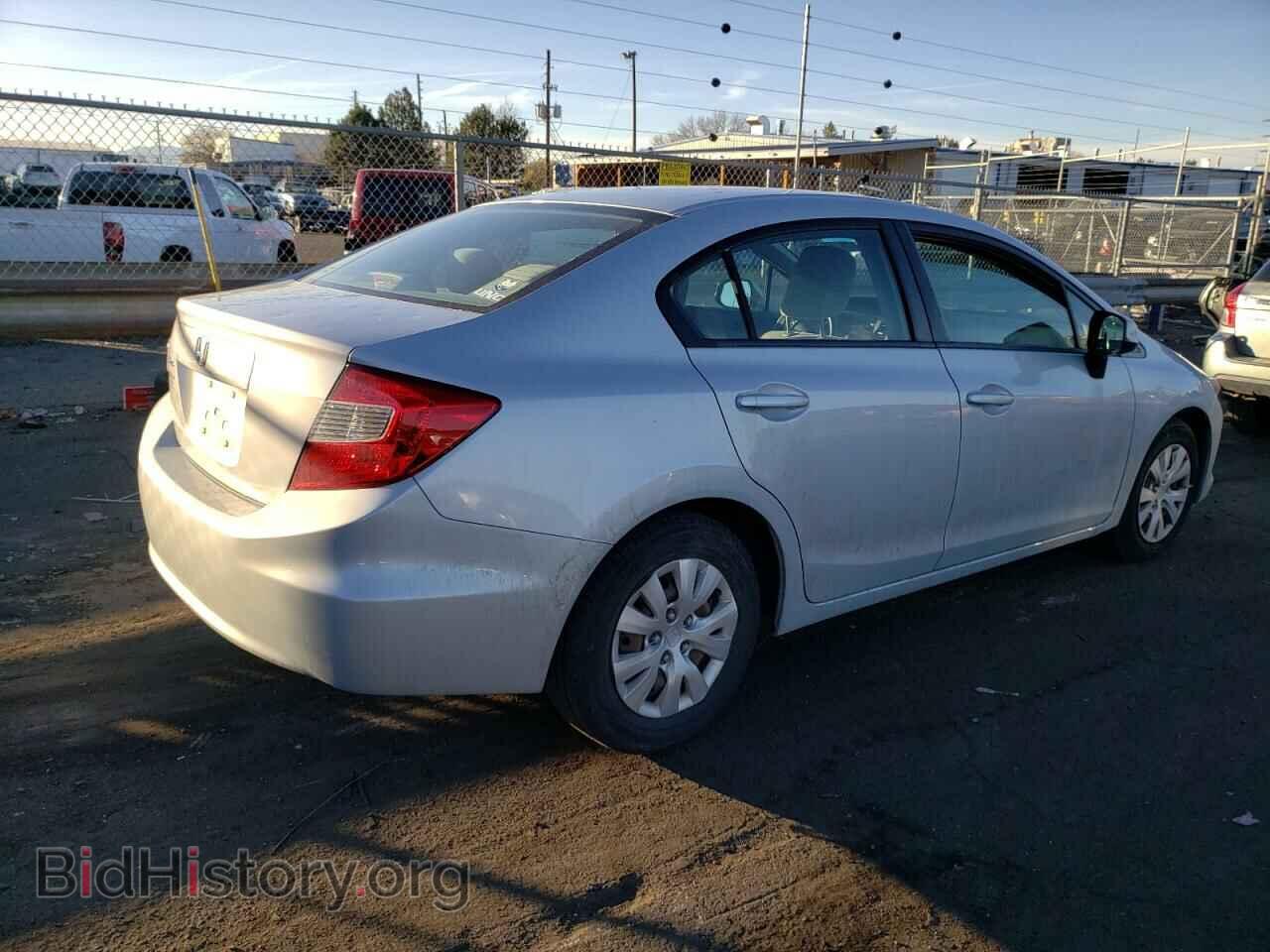 2012 HONDA CIVIC - VIN: 2HGFB2F52CH555875 - Фото 3