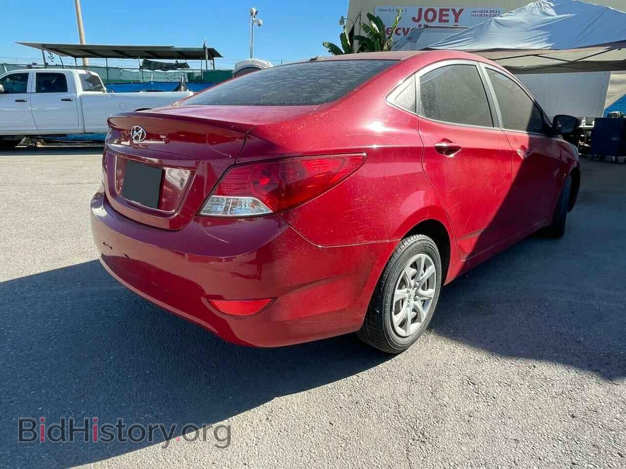 2013 HYUNDAI ACCENT - VIN: KMHCT4AE5DU294155 - Фото 4