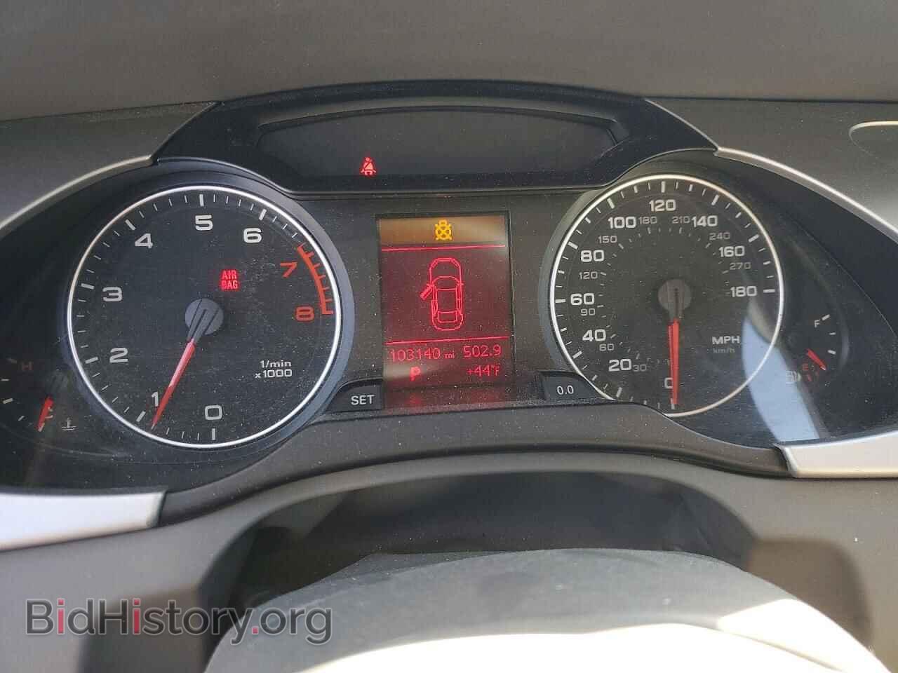2012 AUDI A4 - VIN: WAUBFAFL4CN015362 - Фото 9