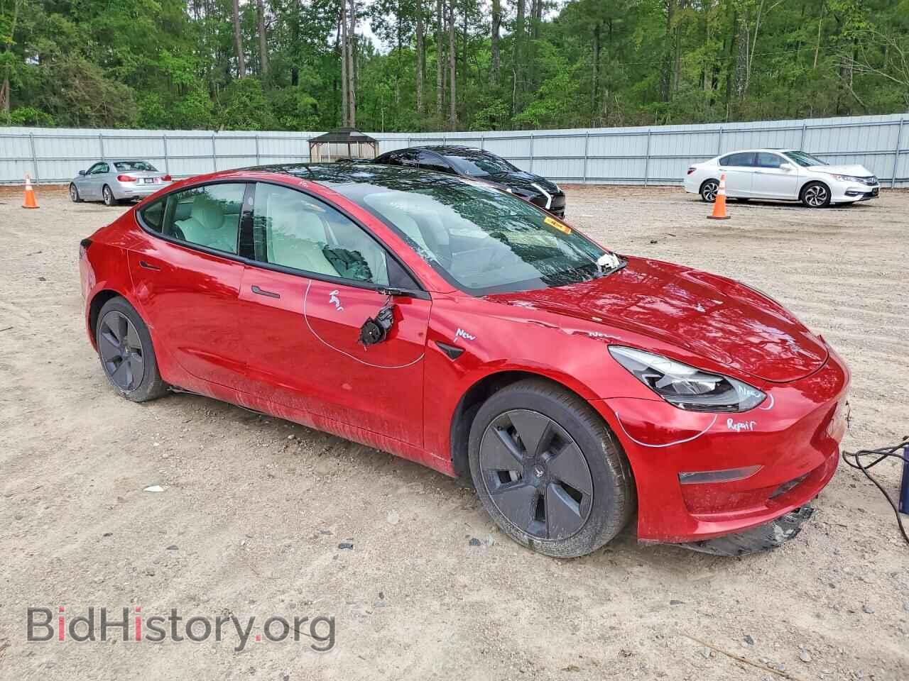 2021 TESLA MODEL 3 - VIN: 5YJ3E1EB7MF917989 - Фото 4