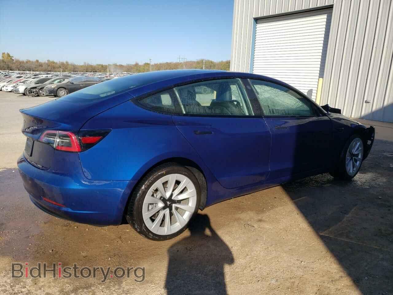 2022 TESLA MODEL 3 - VIN: 5YJ3E1EA2NF289526 - Фото 3
