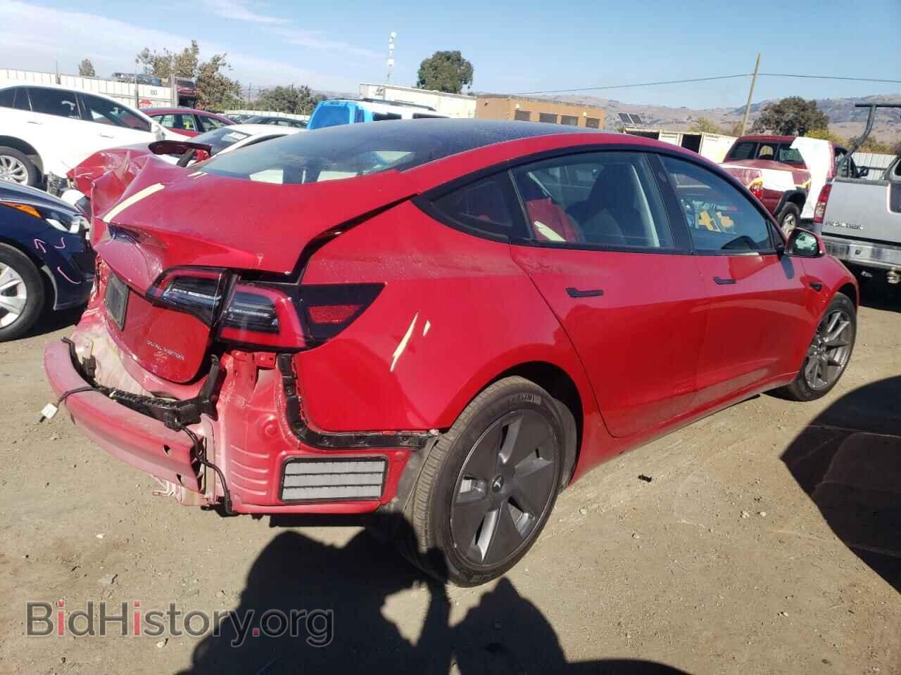 2022 TESLA MODEL 3 - VIN: 5YJ3E1EB1NF344962 - Фото 3