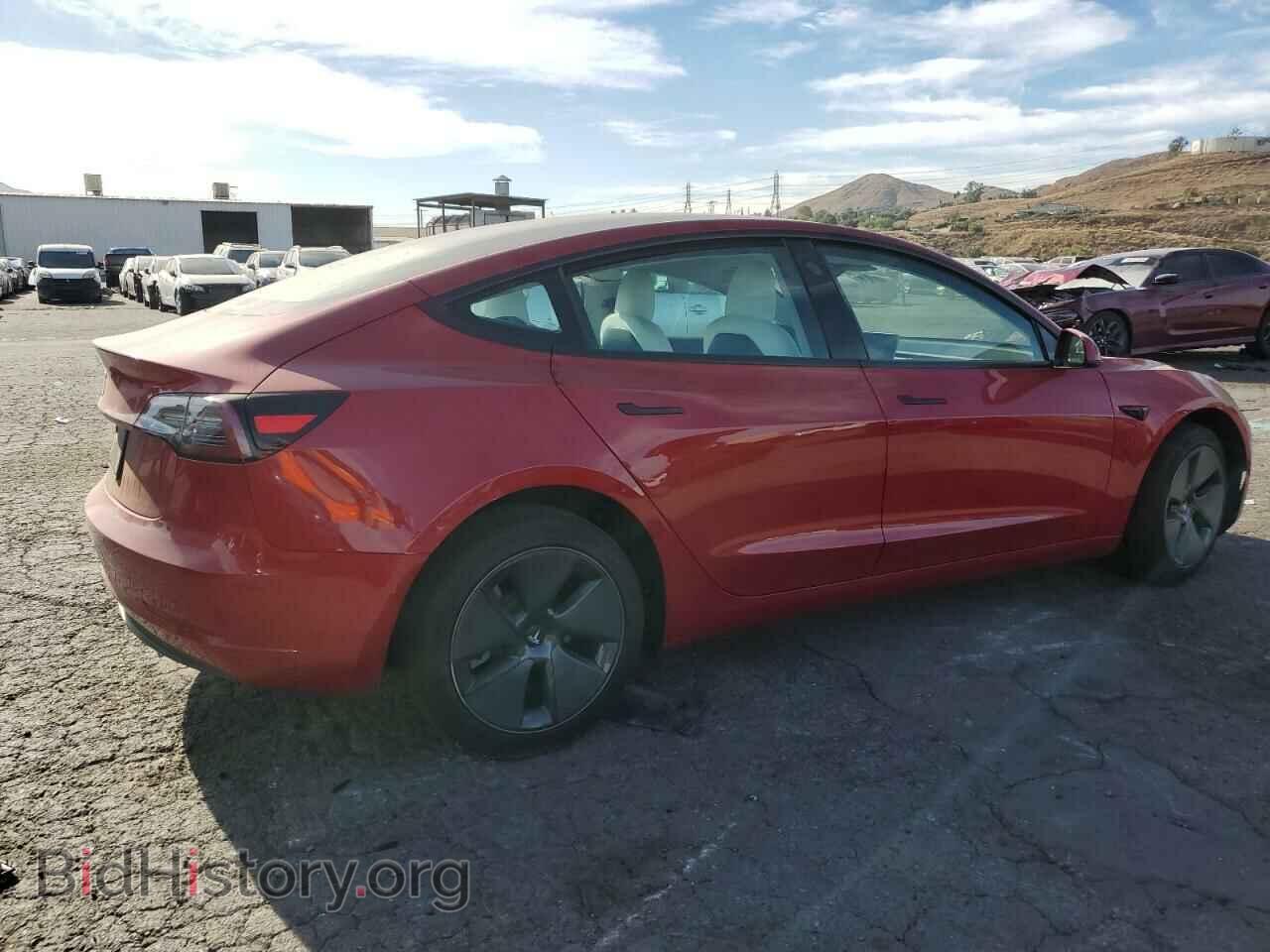 2022 TESLA MODEL 3 - VIN: 5YJ3E1EA2NF374950 - Фото 3