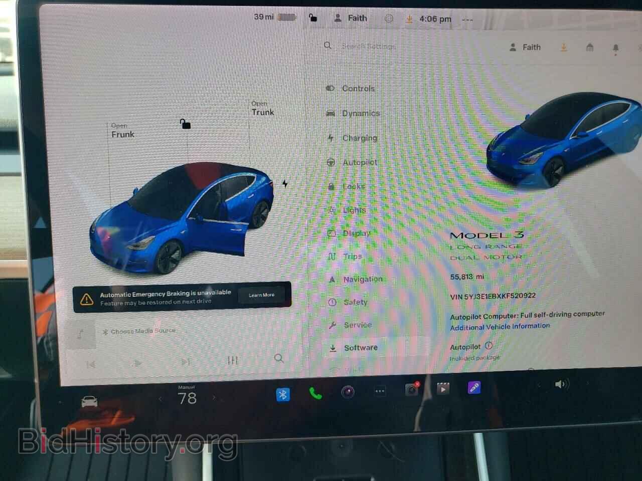 2019 TESLA MODEL 3 - VIN: 5YJ3E1EBXKF520922 - Photo 9