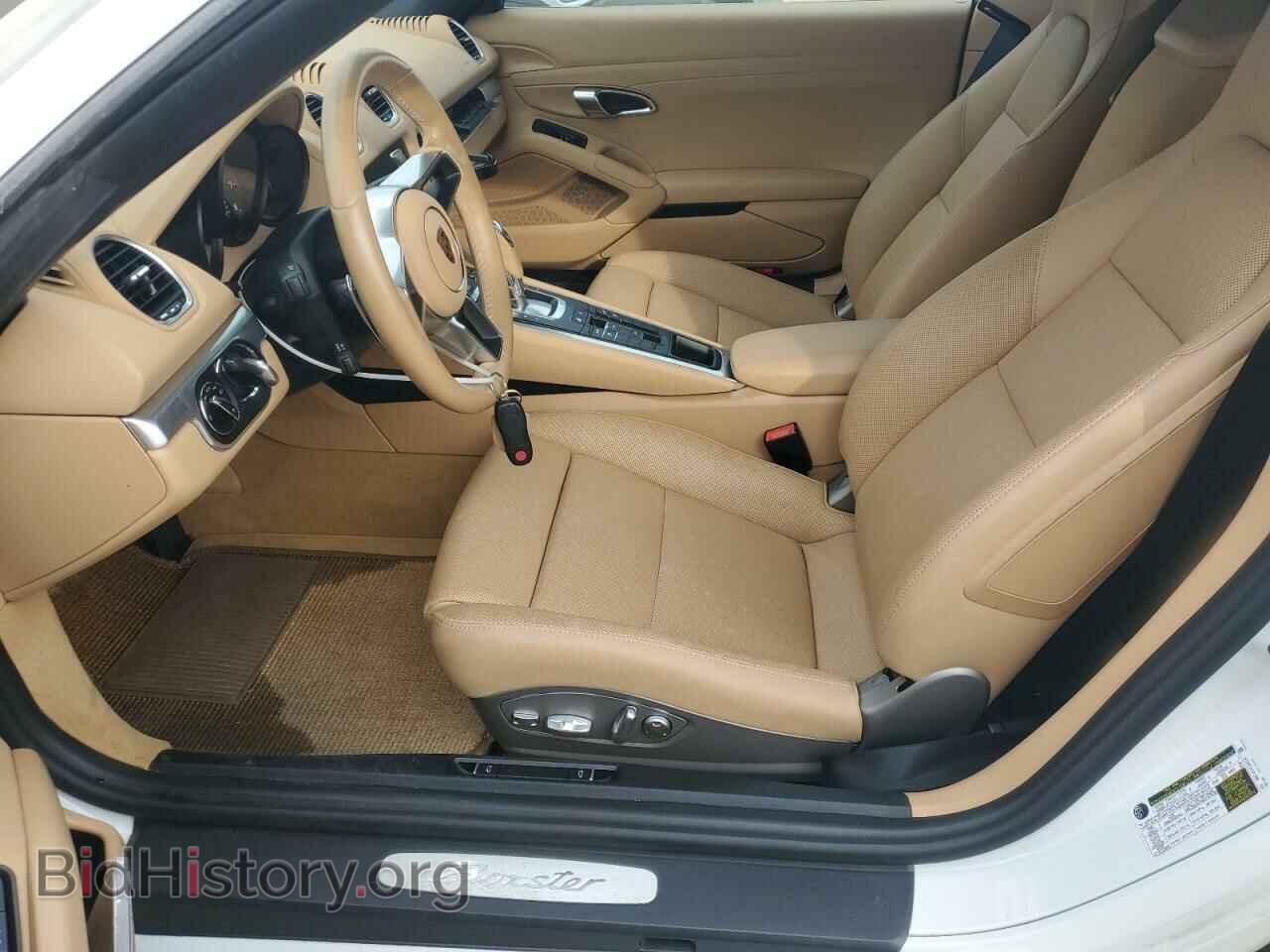 2017 PORSCHE BOXSTER - VIN: WP0CA2A86HS220141 - Фото 7