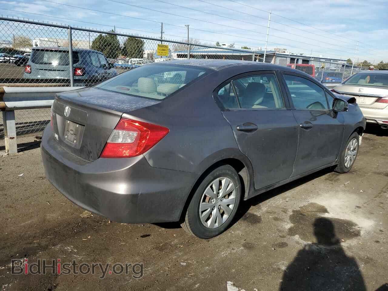 2012 HONDA CIVIC - VIN: 2HGFB2F58CH587763 - Photo 3