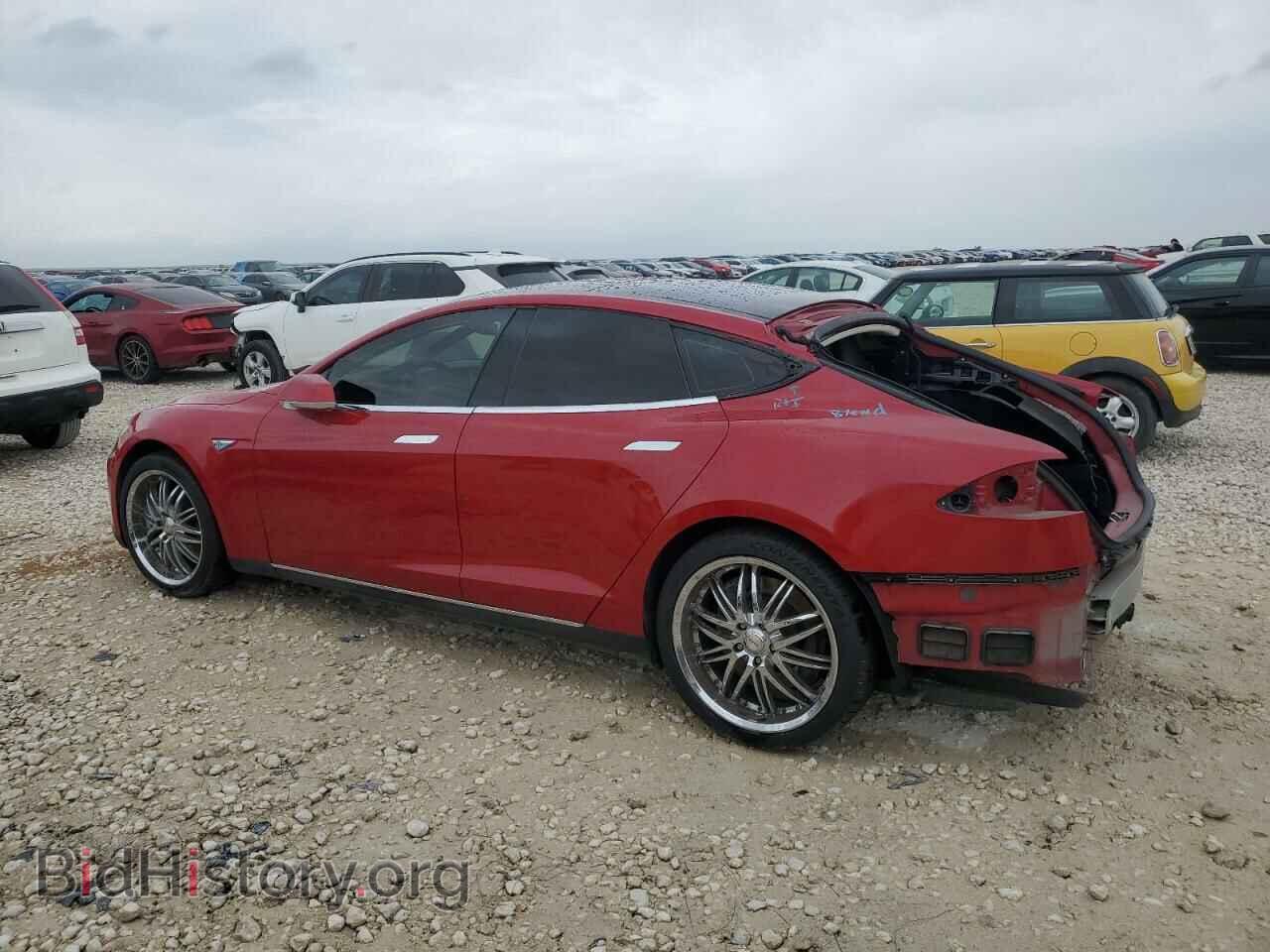 2014 TESLA MODEL S - VIN: 5YJSA1H13EFP55662 - Фото 2