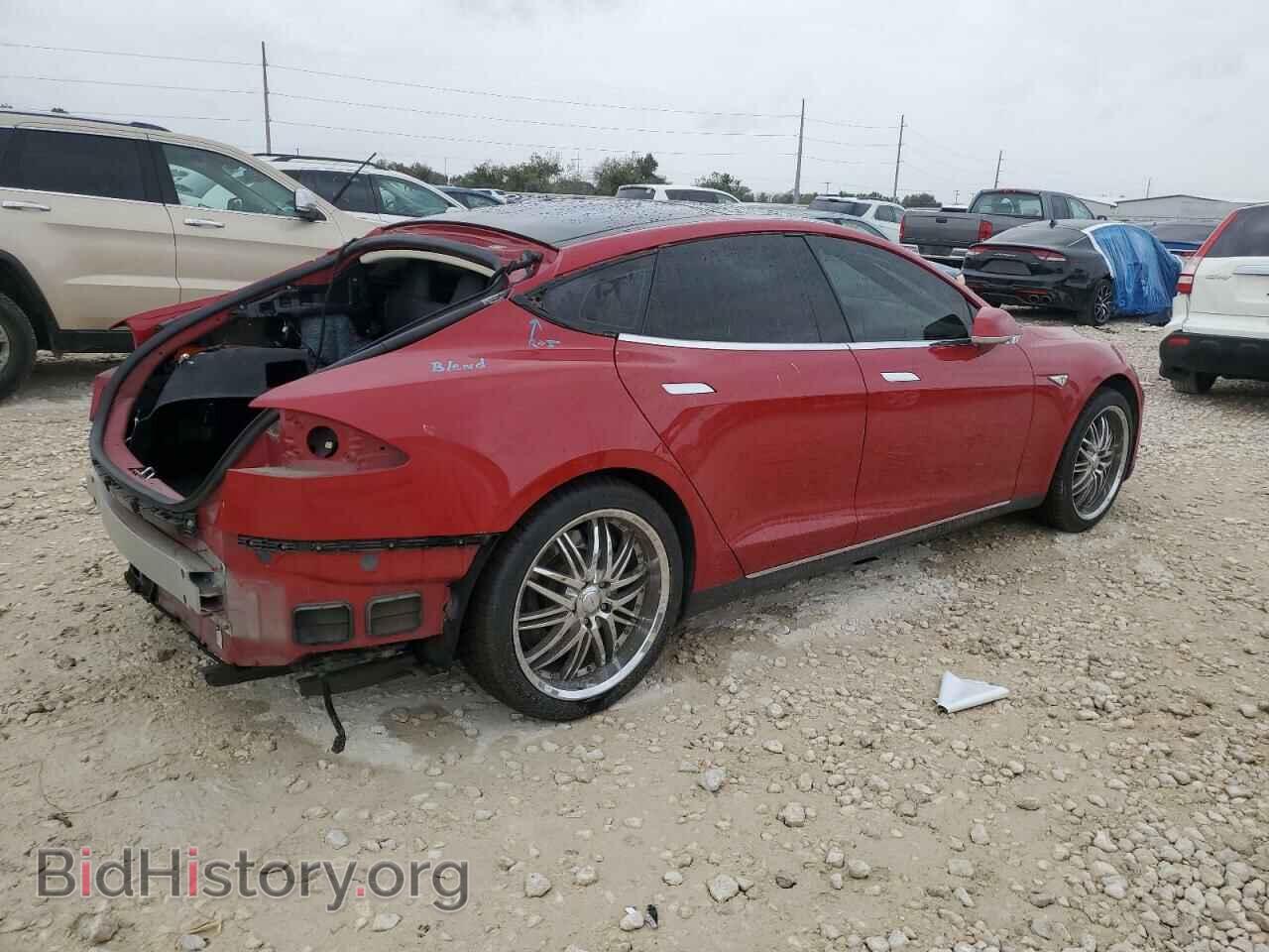 2014 TESLA MODEL S - VIN: 5YJSA1H13EFP55662 - Фото 3