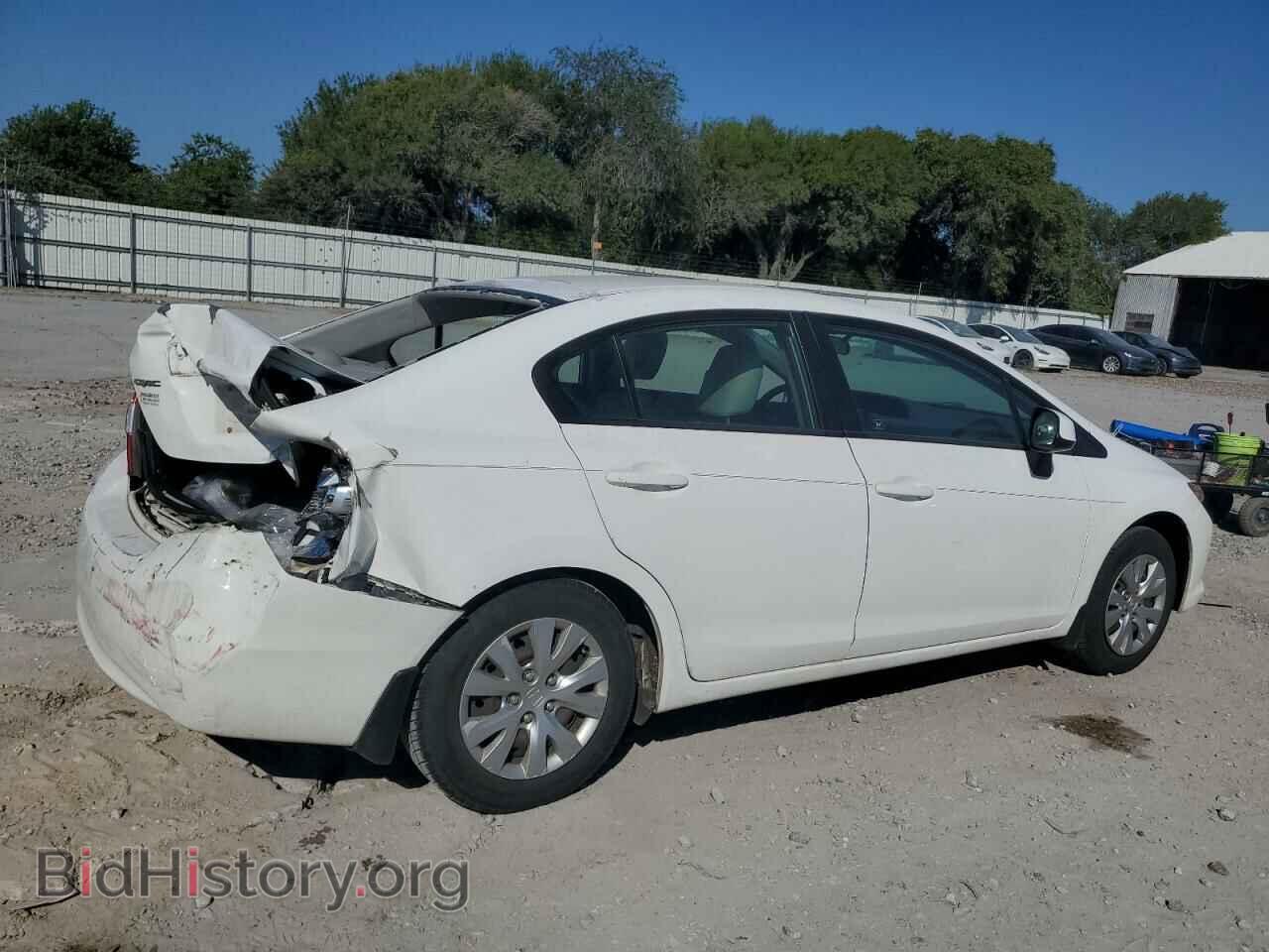 2012 HONDA CIVIC - VIN: 19XFB2F50CE037984 - Фото 3