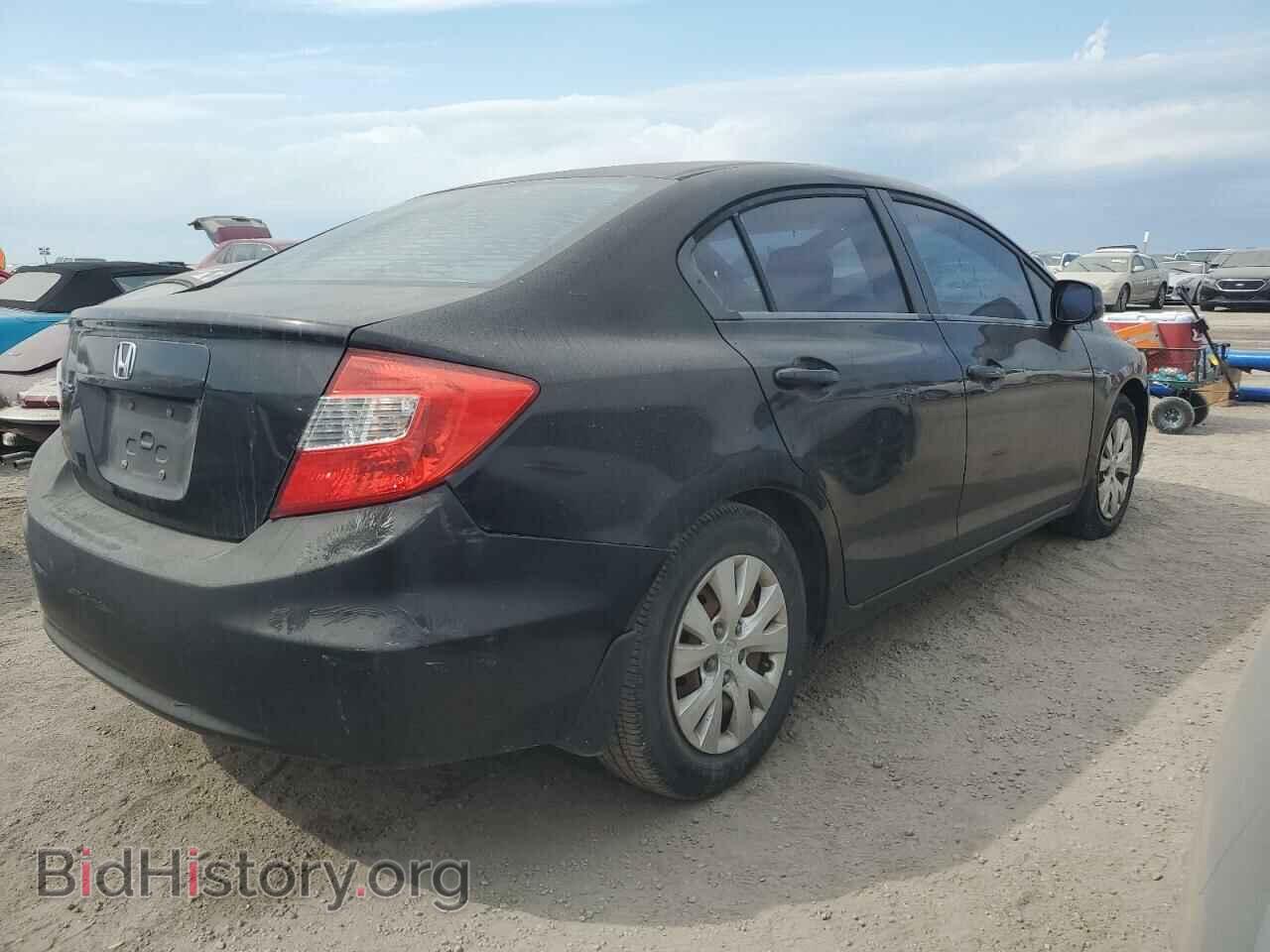 2012 HONDA CIVIC - VIN: 19XFB2F55CE304603 - Фото 3