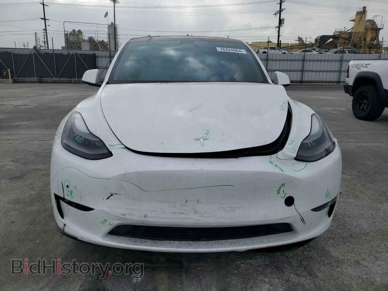 2022 TESLA MODEL Y - VIN: 7SAYGDEE1NF536784 - Фото 5
