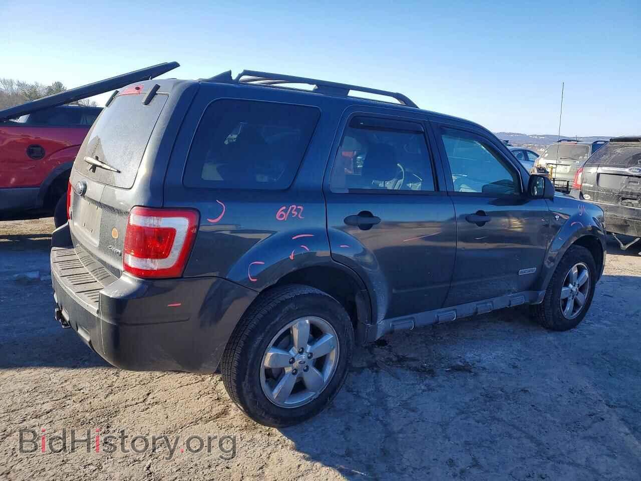 2008 FORD ESCAPE - VIN: 1FMCU93158KC39775 - Фото 3