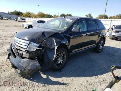 2010 Ford EDGE SEL, black — VIN 2FMDK3JC3ABA87751, Copart