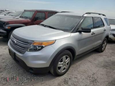 2012 Ford EXPLORER, серебристый — VIN 1FMHK7B89CGA66949, Copart