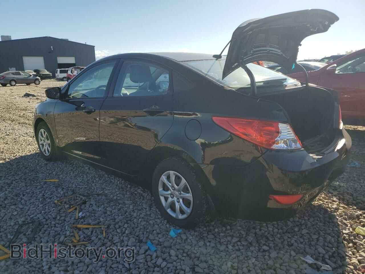 2013 HYUNDAI ACCENT - VIN: KMHCT4AE1DU322582 - Фото 2