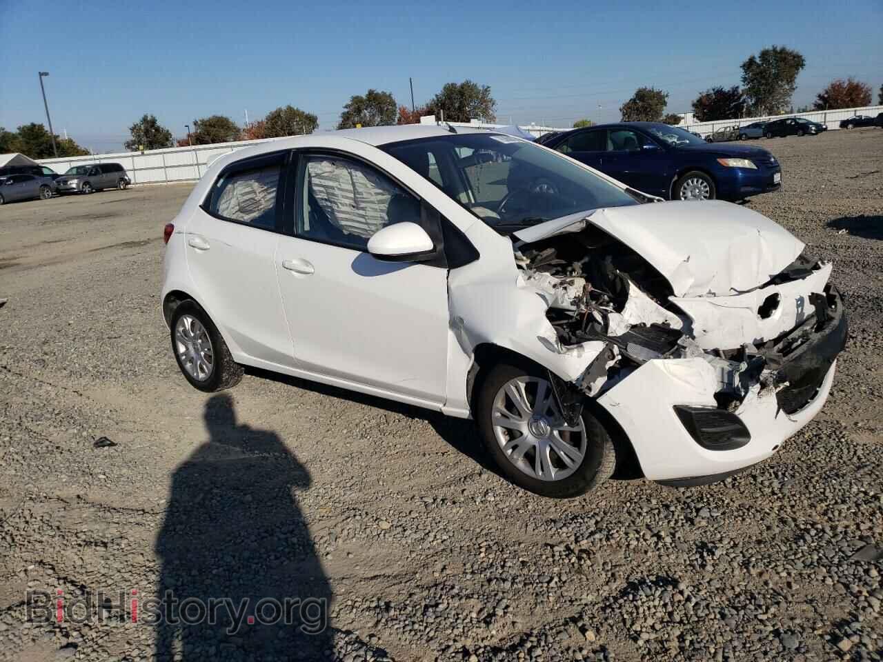 2014 MAZDA 2 - VIN: JM1DE1KZ5E0185898 - Фото 4