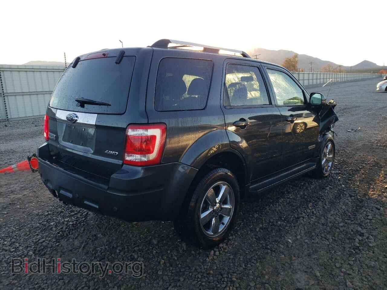 2008 FORD ESCAPE - VIN: 1FMCU941X8KC83740 - Фото 3