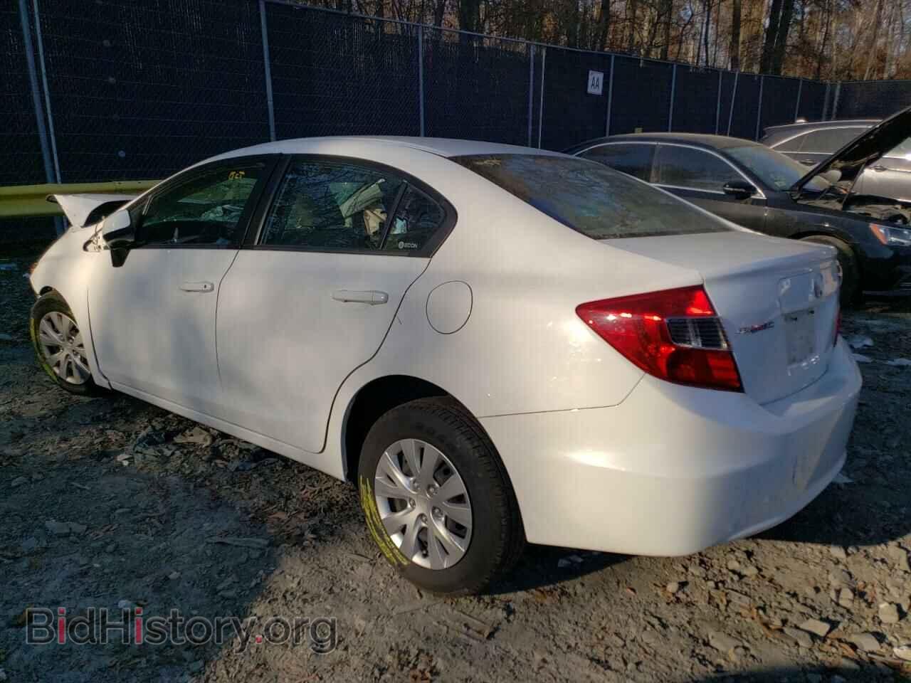2012 HONDA CIVIC - VIN: 2HGFB2F50CH582637 - Фото 2
