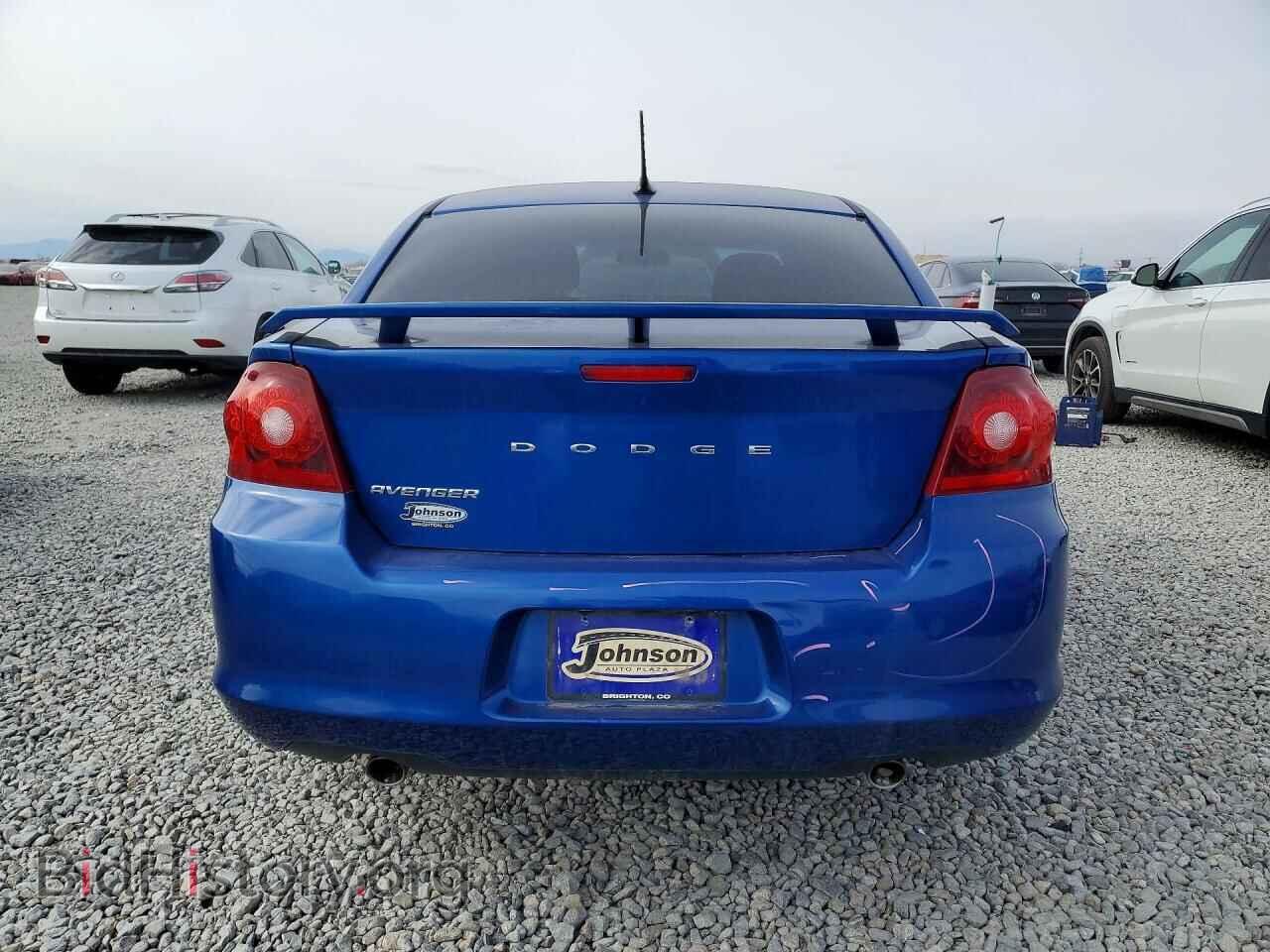 2013 DODGE AVENGER - VIN: 1C3CDZAG5DN717704 - Фото 6