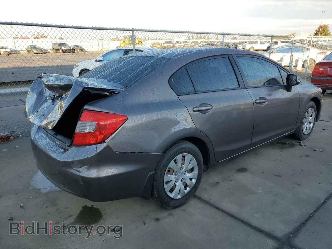 2012 HONDA CIVIC - VIN: 2HGFB2F54CH519797 - Фото 3