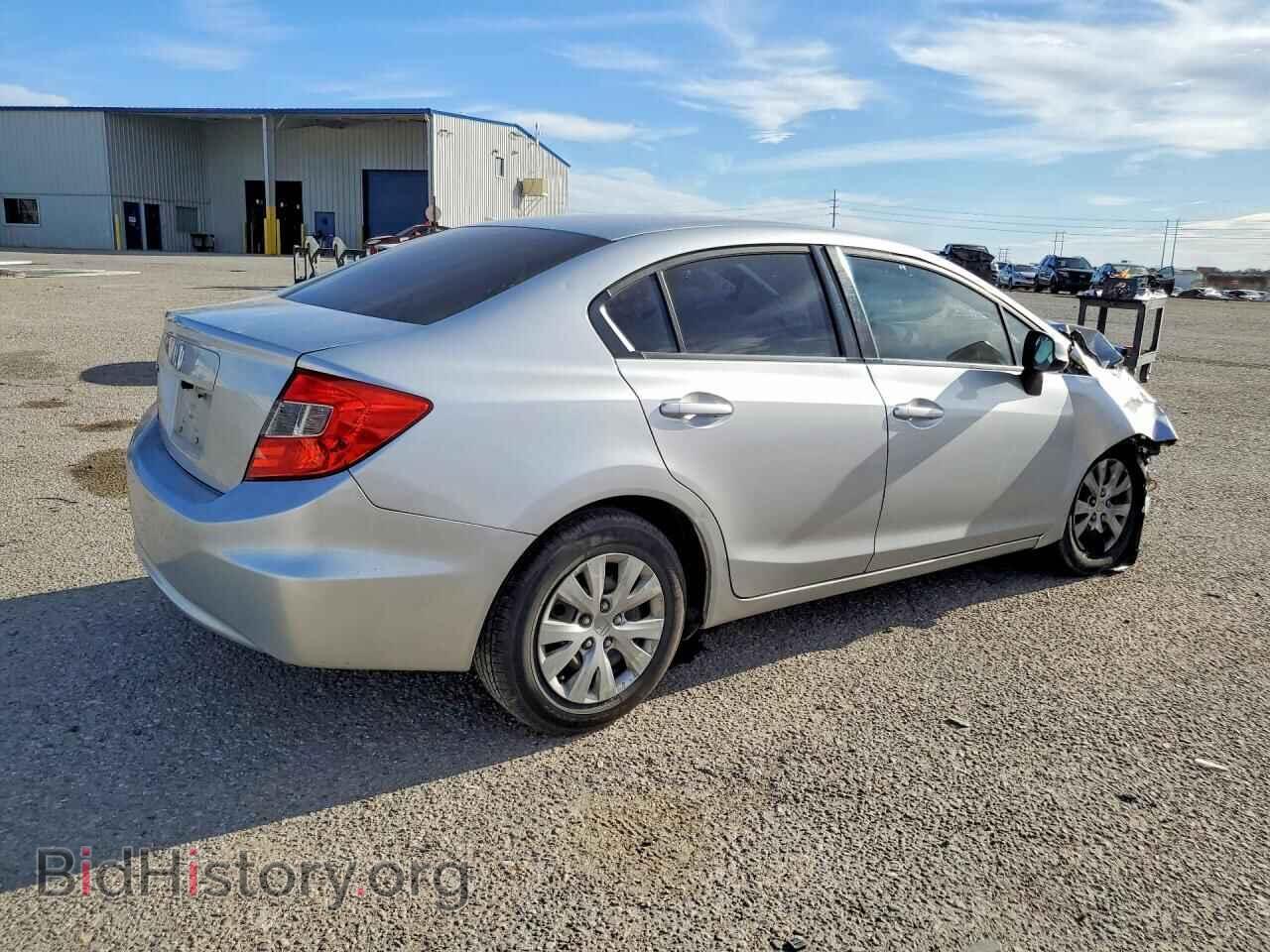 2012 HONDA CIVIC - VIN: 19XFB2F59CE320593 - Фото 3