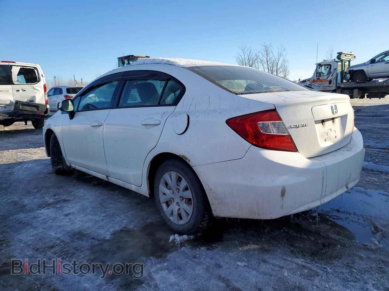 2012 HONDA CIVIC - VIN: 2HGFB2F45CH114765 - Фото 2
