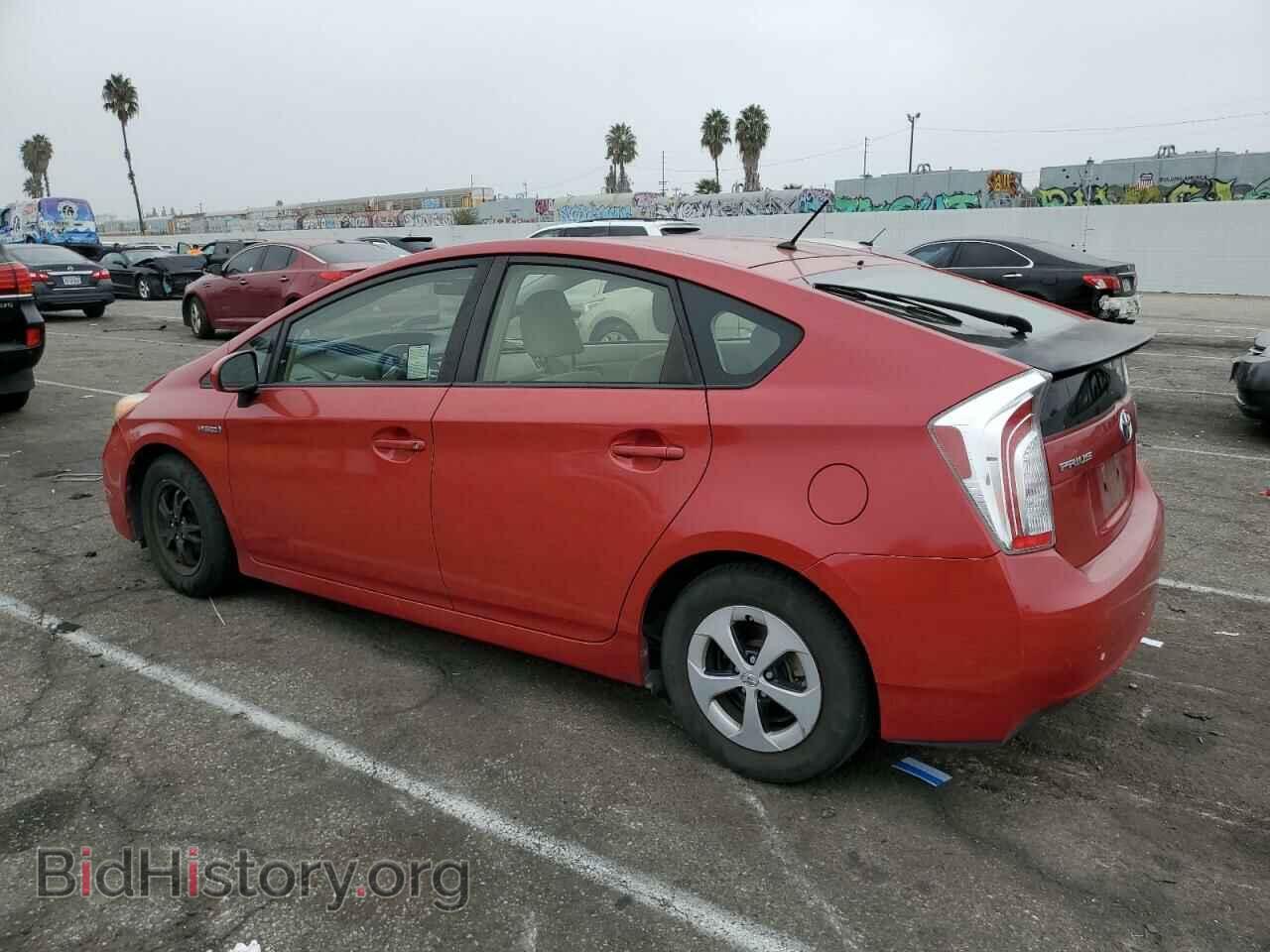 2014 TOYOTA PRIUS - VIN: JTDKN3DU8E1804816 - Фото 2