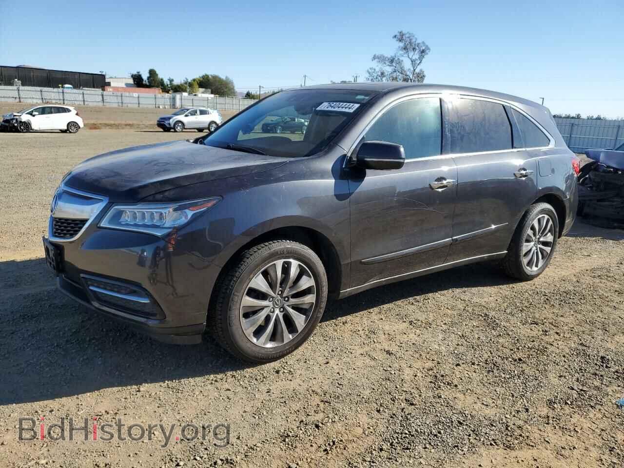Photo 5FRYD4H4XEB044603 - ACURA MDX 2014