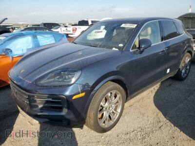 2024 Porsche CAYENNE, синий — VIN WP1AA2AY7RDA01880, Copart