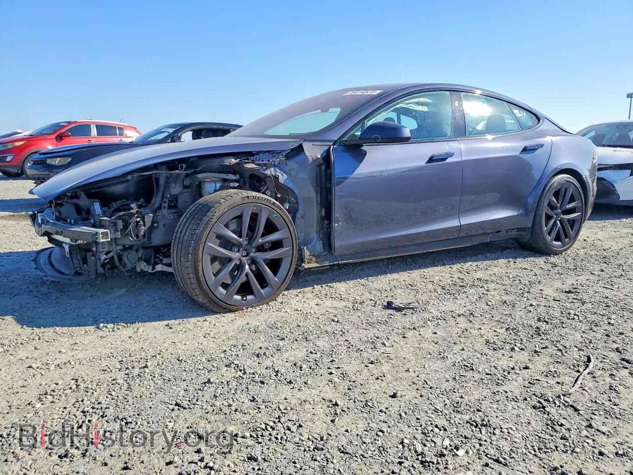 Фотография 5YJSA1E57MF449442 - TESLA MODEL S 2021