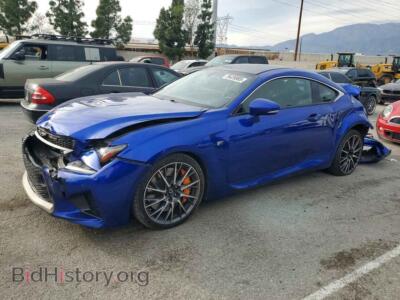 2017 Lexus RC, синий — VIN JTHHP5BC1H5006003, Copart