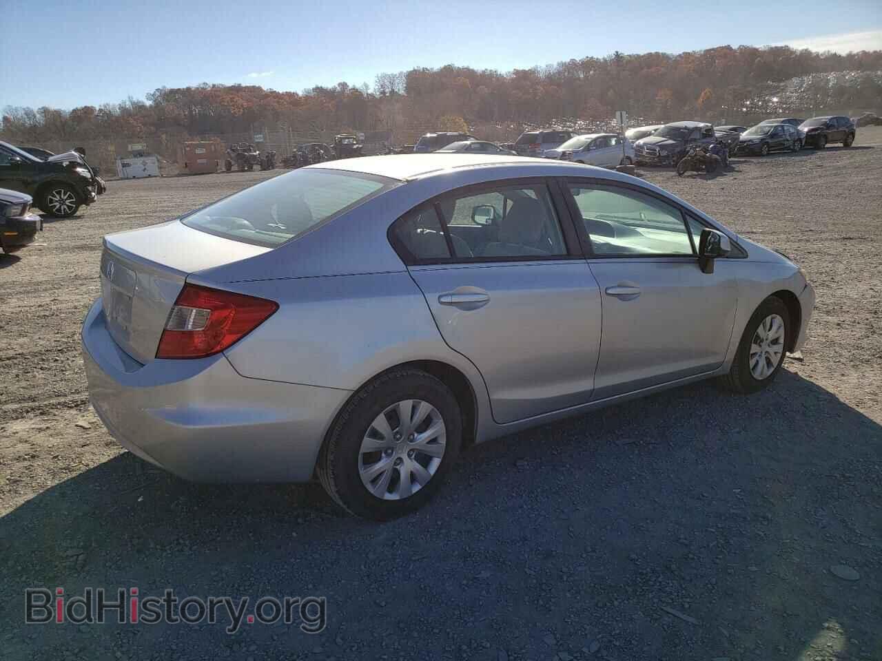 2012 HONDA CIVIC - VIN: 19XFB2F56CE389063 - Фото 3